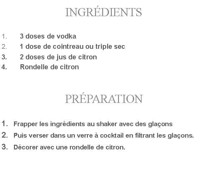 Préparation
