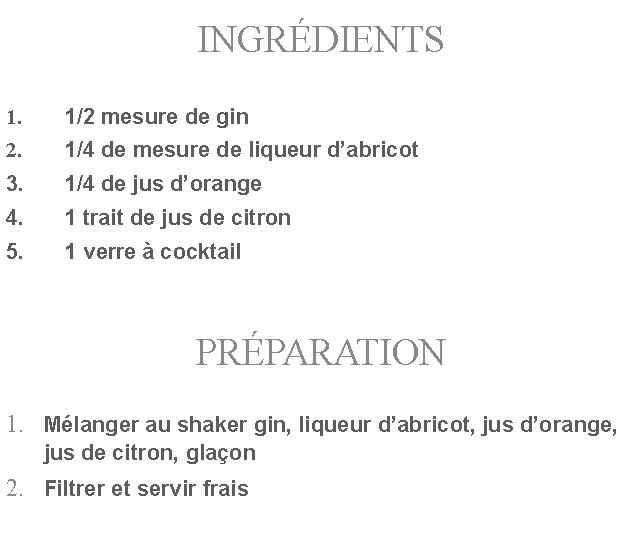 Préparation